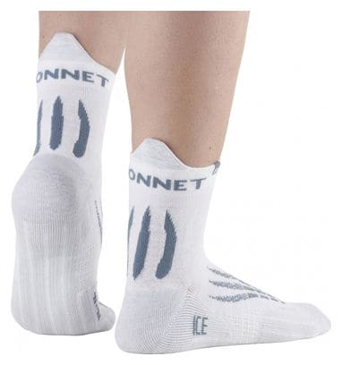 Chaussettes De Running Monnet Run Ice Gris