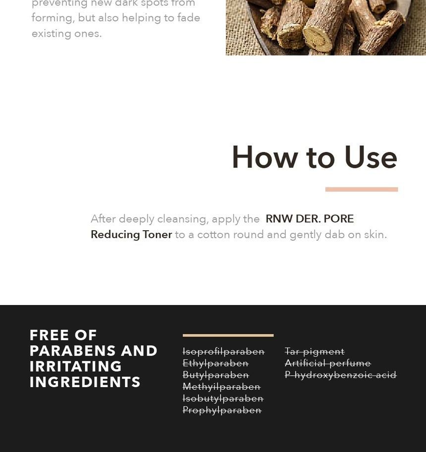 RNW - DER. PORE Reducing Toner