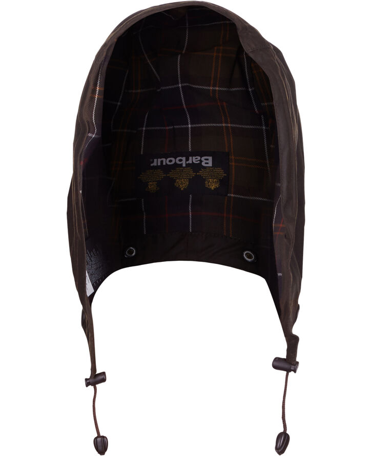 Barbour Barbour Classic Sylkoi Olive hætte Grøn