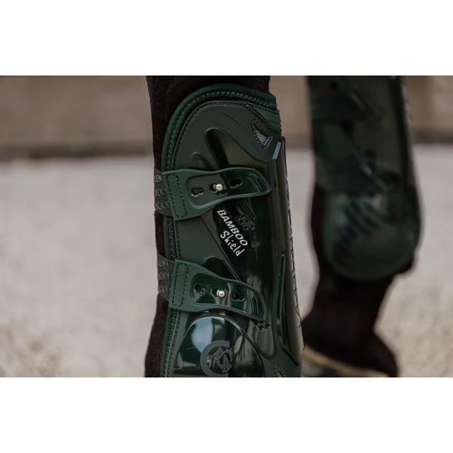 Peesbeschermers Kentucky Bamboo Elastic Donkergroen