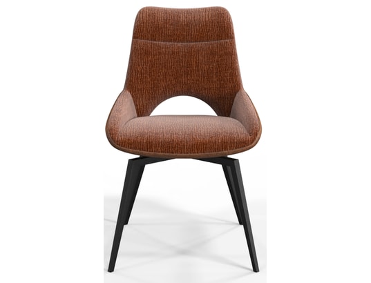 CONCEPT1 - Chaise Lot de 2C. Victoria pivotante terra cotta