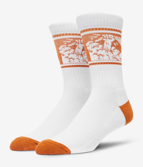 Anuell Labocks Socken US 6-13 (orange white)