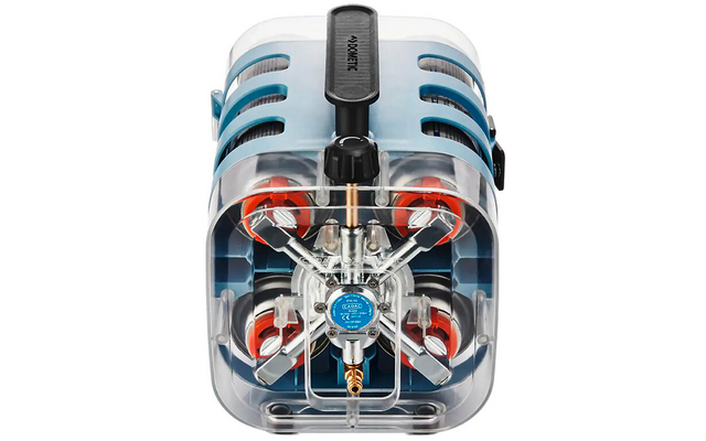 Cadac Quad Power Pak für 4 Gaskartuschen Tragbare Gasversorgung für Grill und Kocher