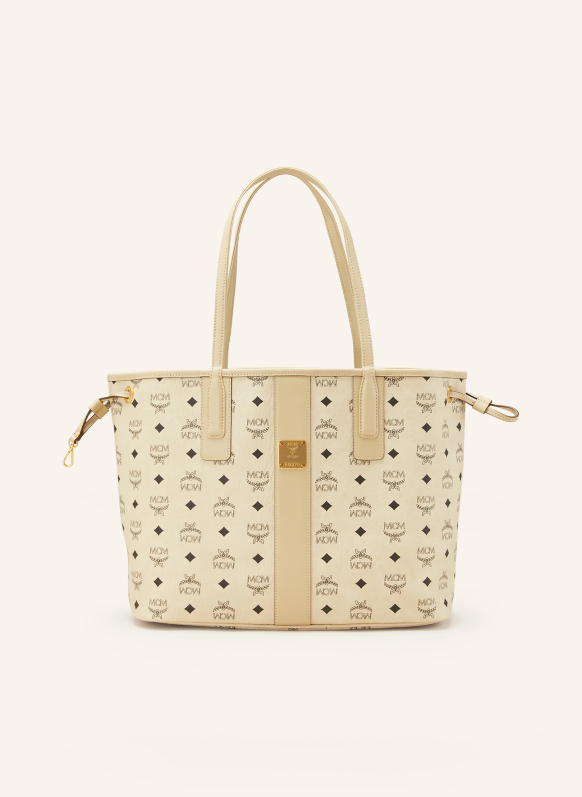 MCM Shopper LIZ SMALL zum Wenden mit Pouch