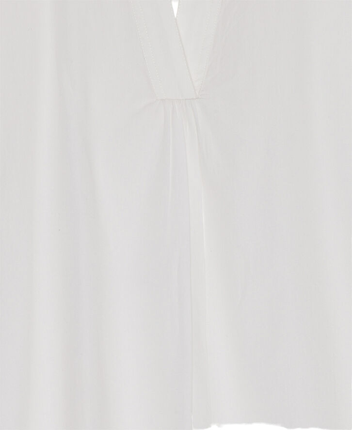 Moshi Moshi Mind light shirt poplin White