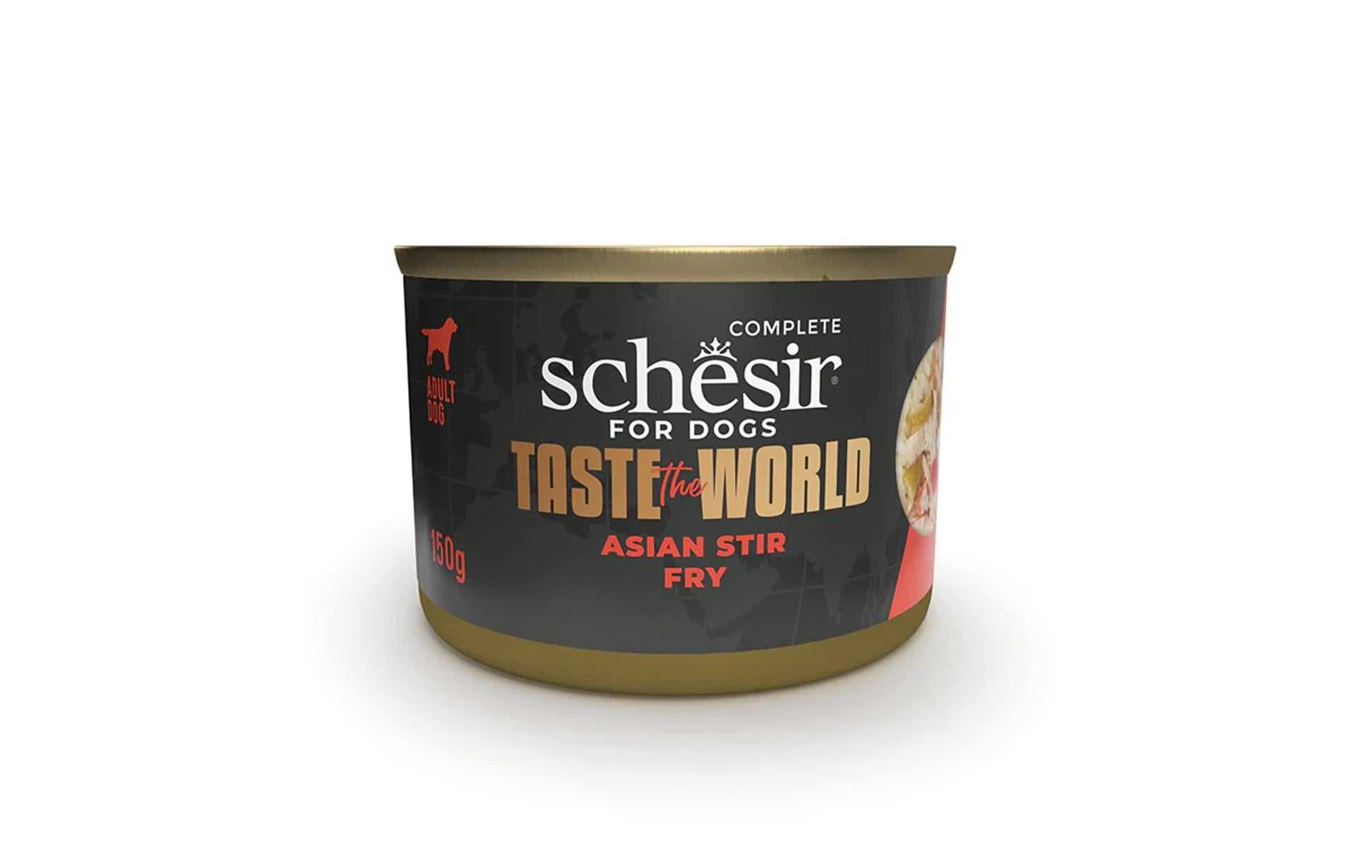 Nassfutter Taste the World Asiatische Bratpfanne, 150 gAlleinfuttermittel für ausgewachsene Hunde