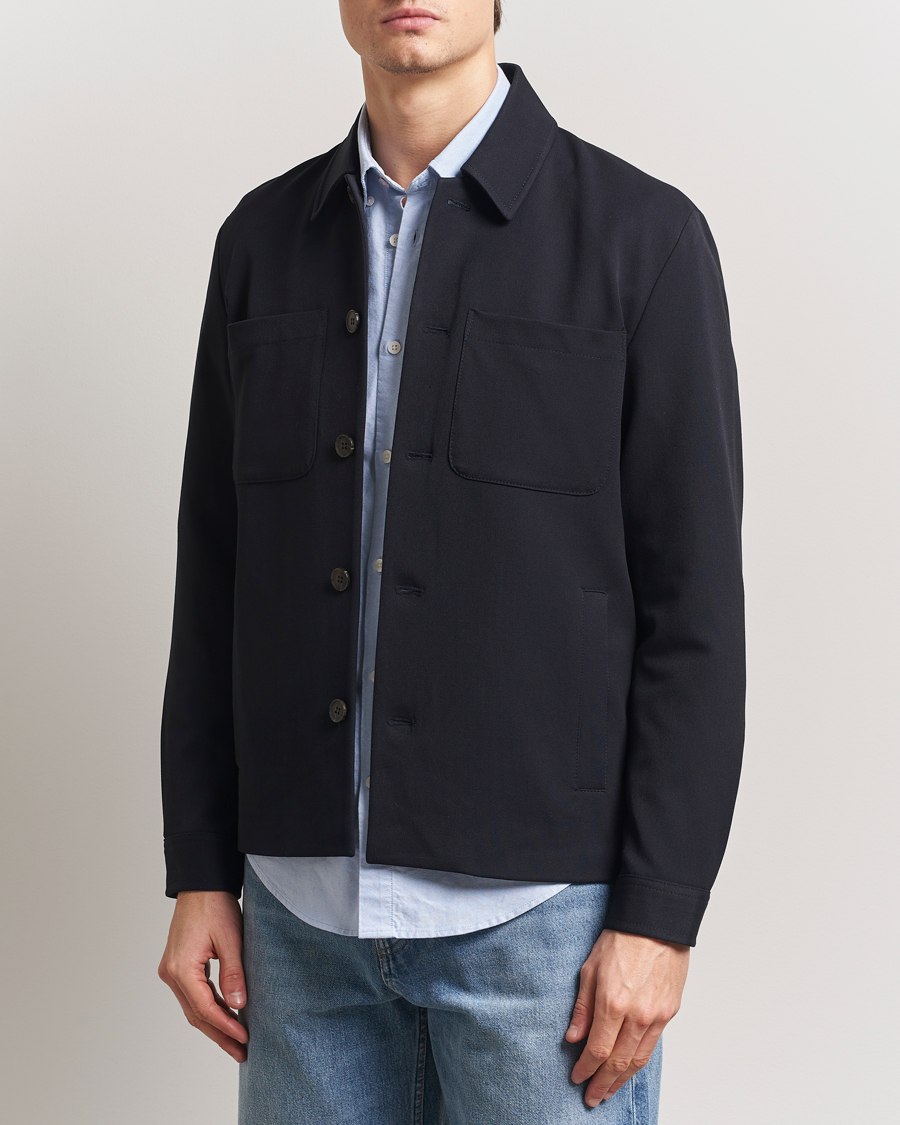 Les Deux Marsielle Hybrid Jacket Dark Navy
