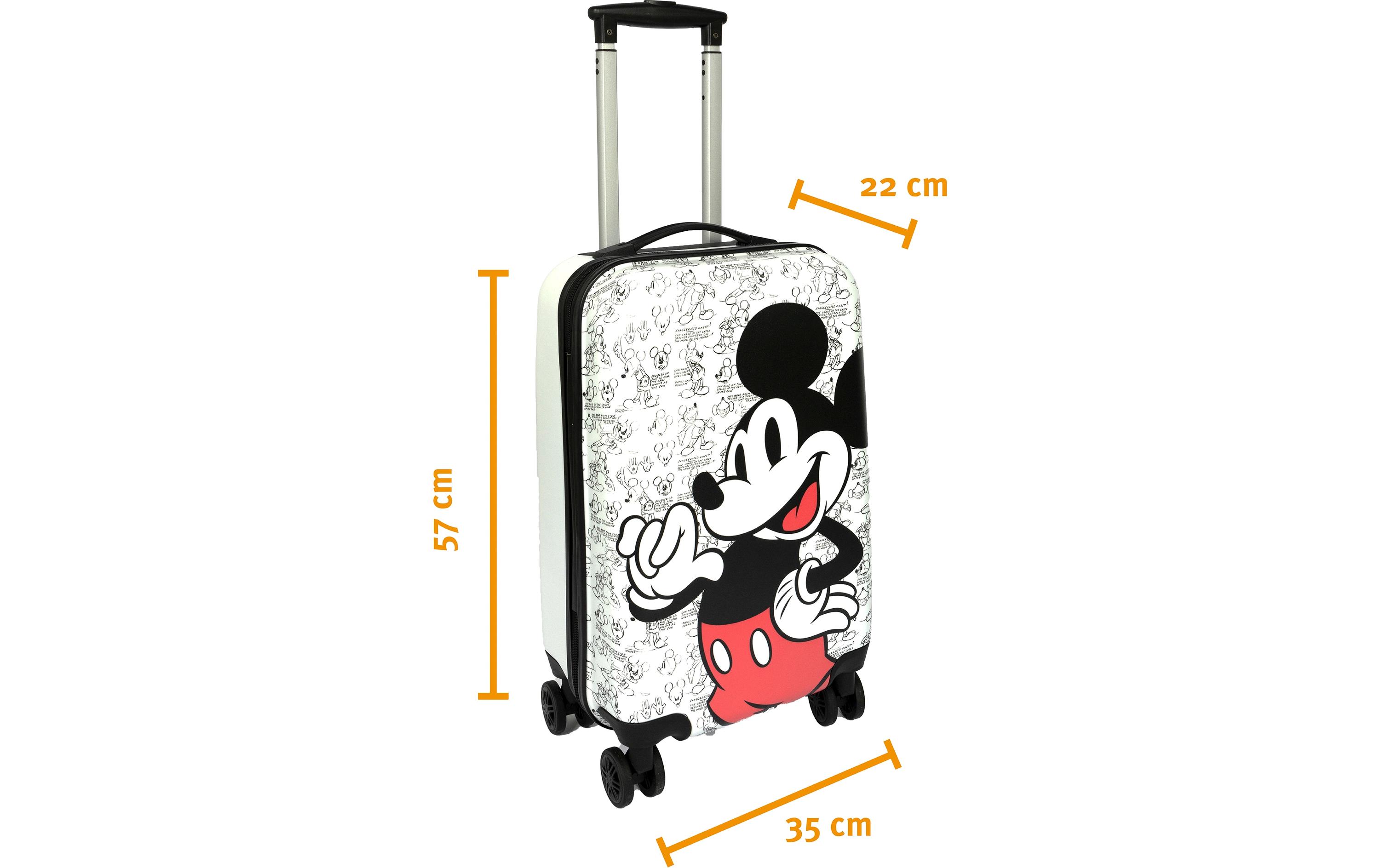 Reisekoffer Disney Mickey Mouse 20'Disney Hartschalen-Trolley