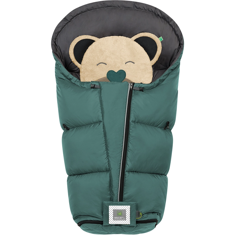odenwälder Fußsack Mucki® L-cs cosy green