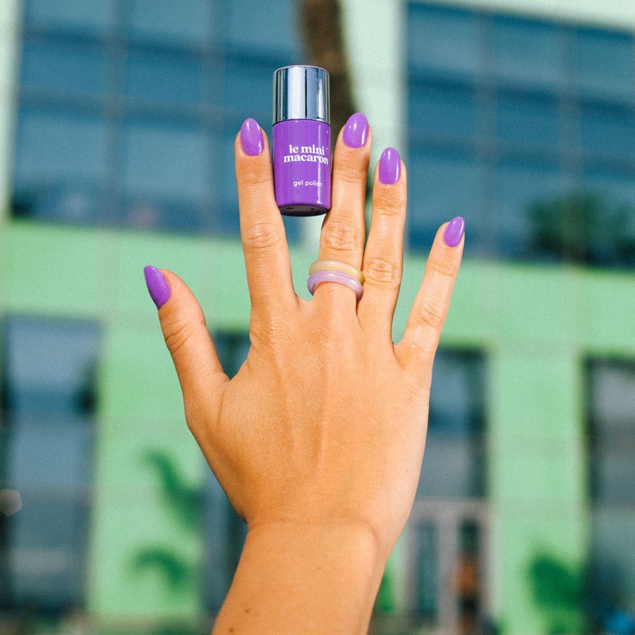 Le Mini Macaron Single Gel Polish Ultra Violet 10ml