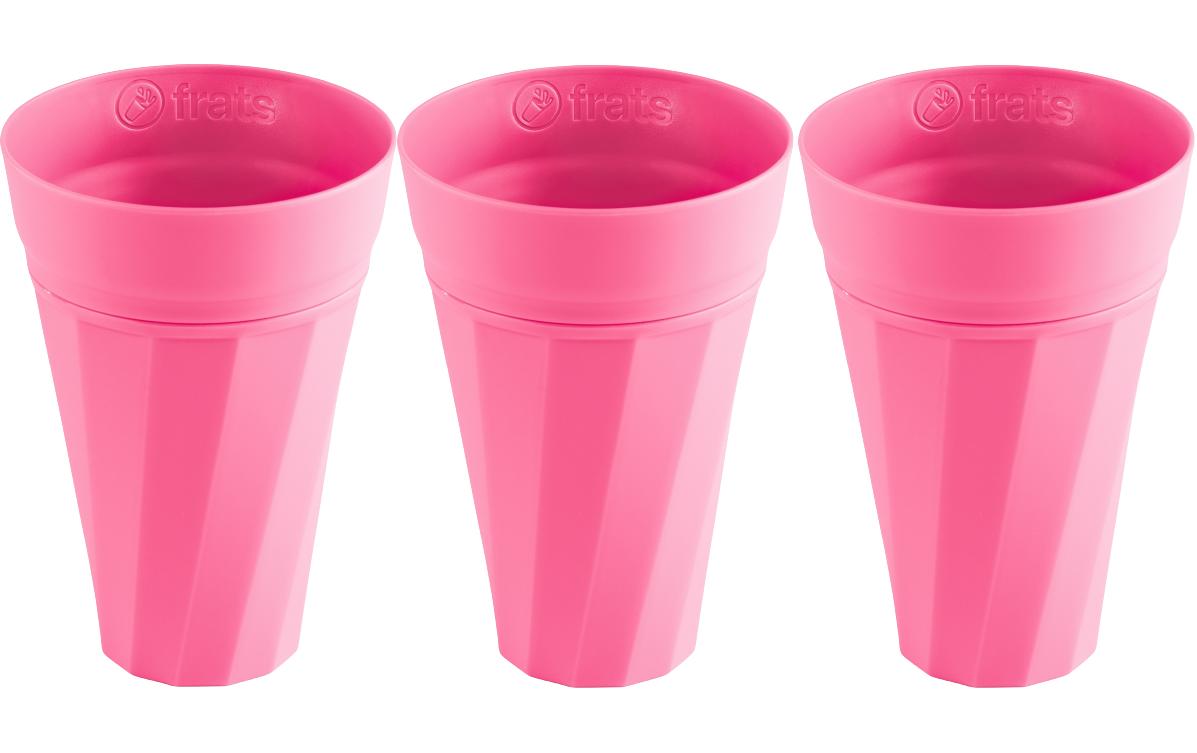 Trinkbecher 300 ml, 3 Stück, PinkSelbstkühlender Becher in der Farbe Pink