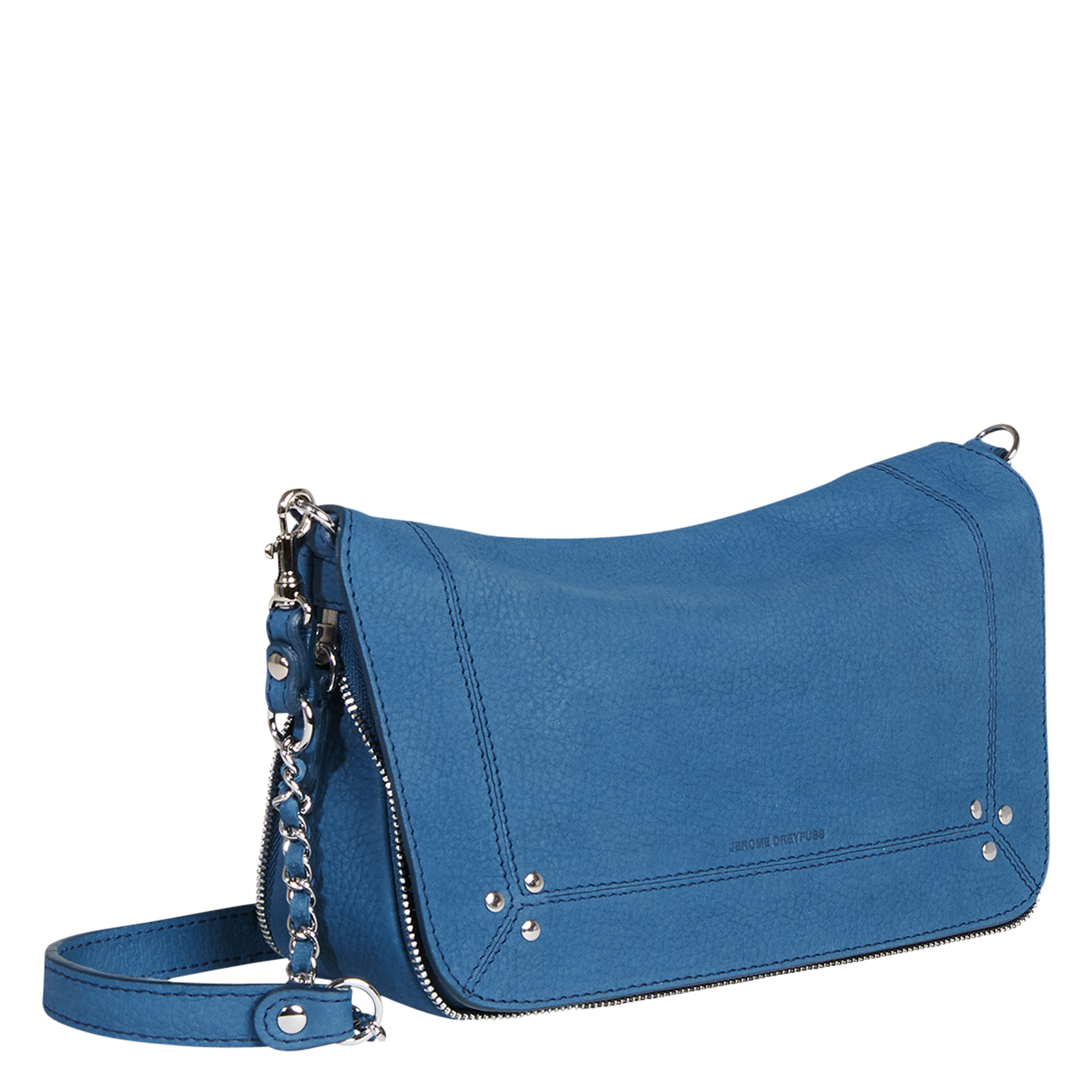BOBI S - Sac bandoulière en cuir | Bleu
