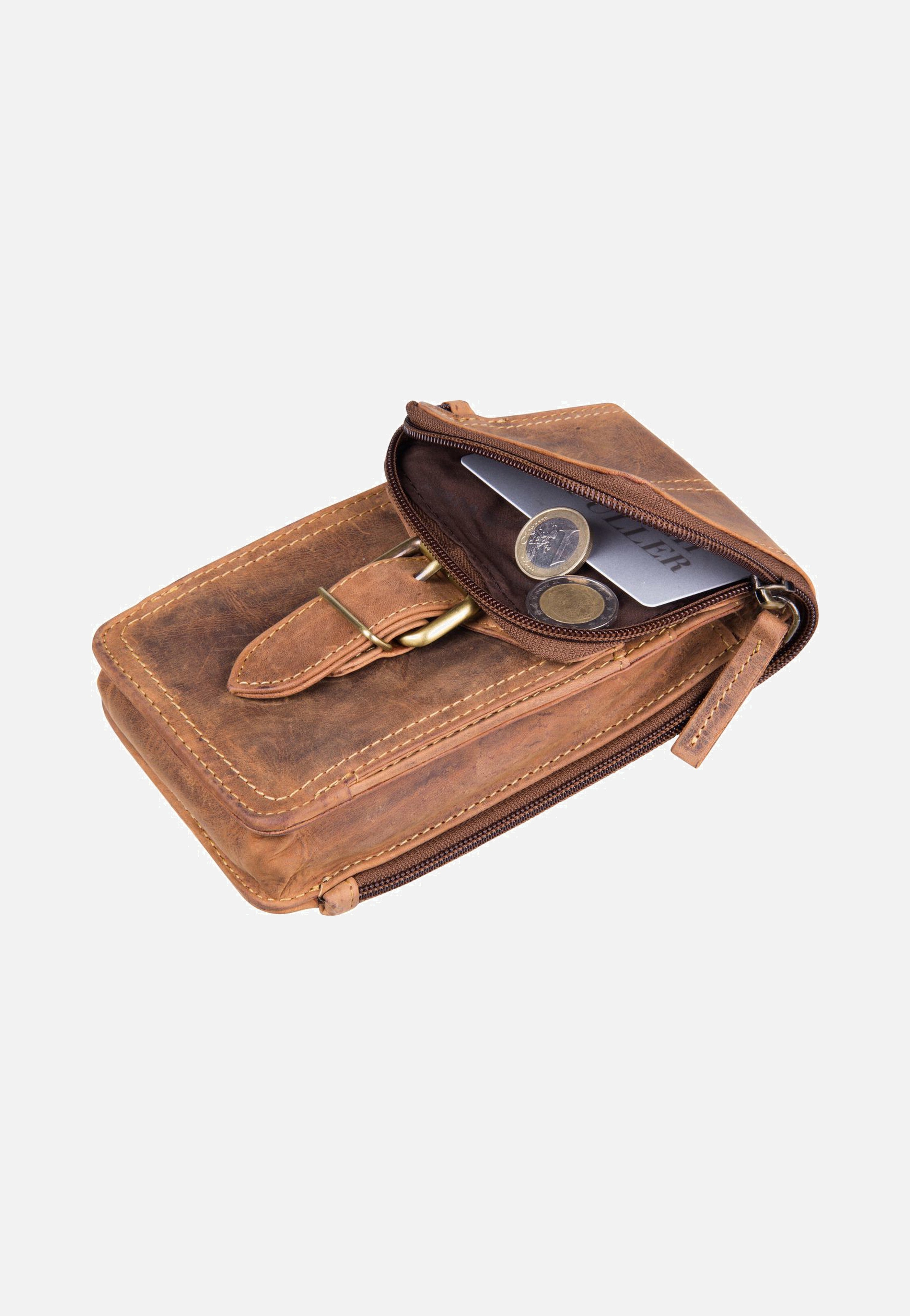 Vintage 326M RV-Gürteltasche XL Sattelbraun - Bauchtasche