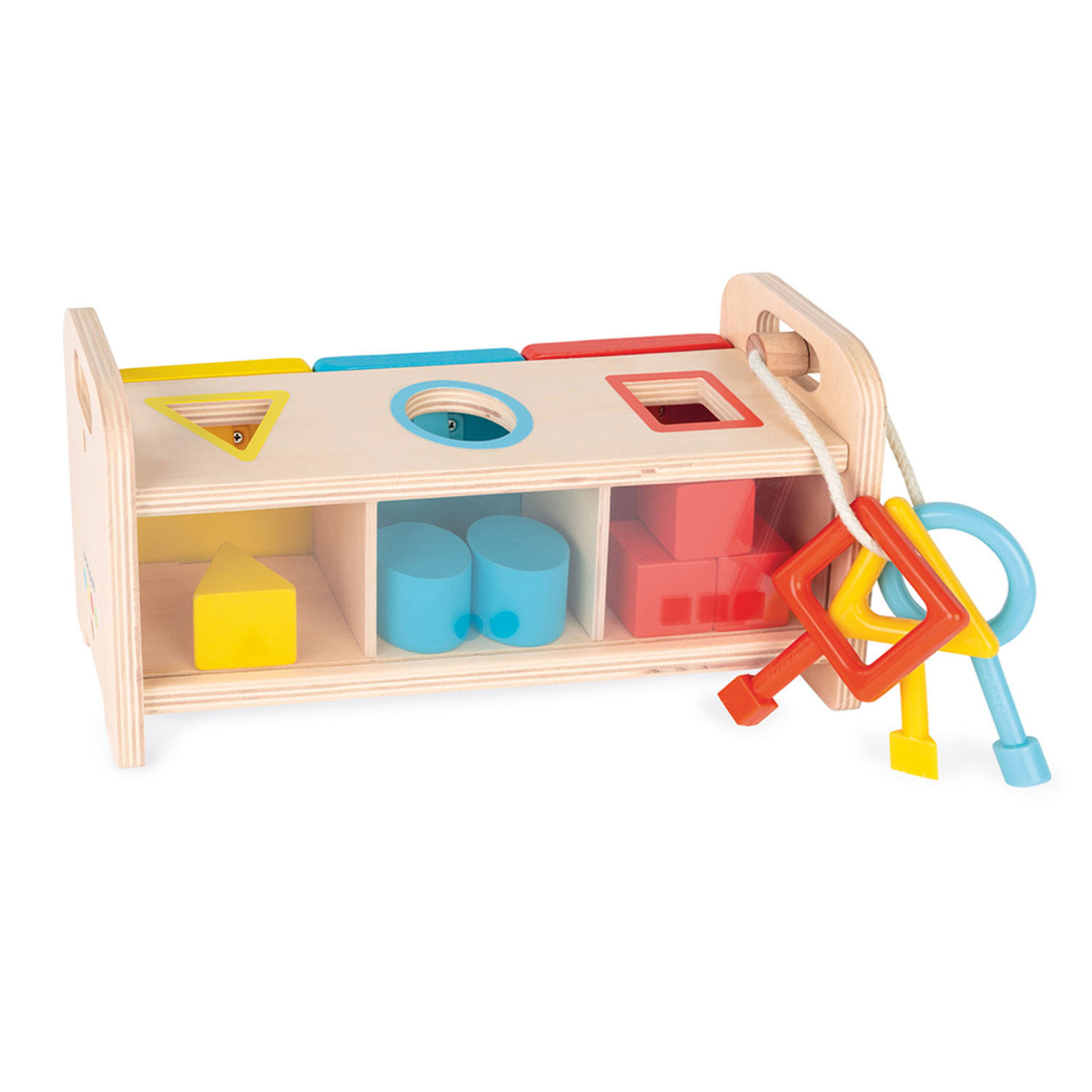 Janod Essential - Slotenbox met Vormensorteerder