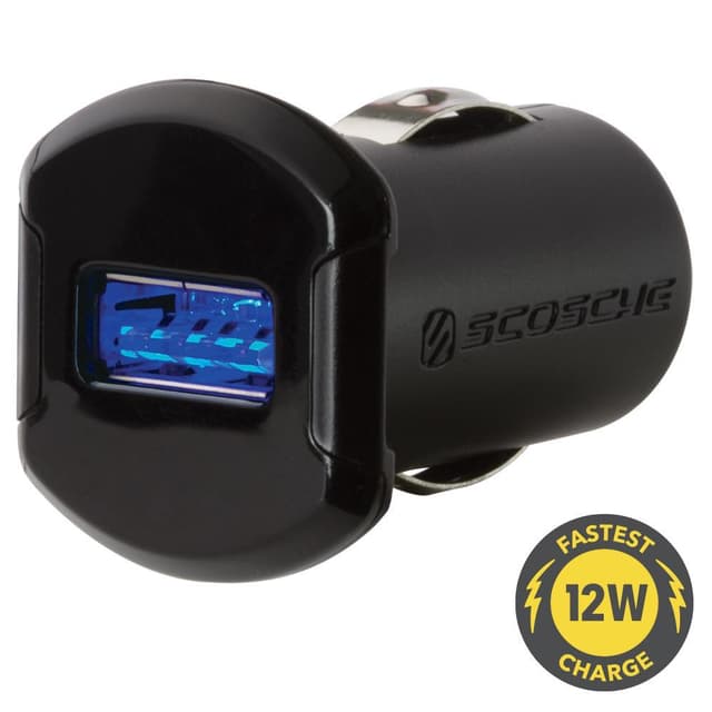Revolt Enkel 12W USB Bil Lader