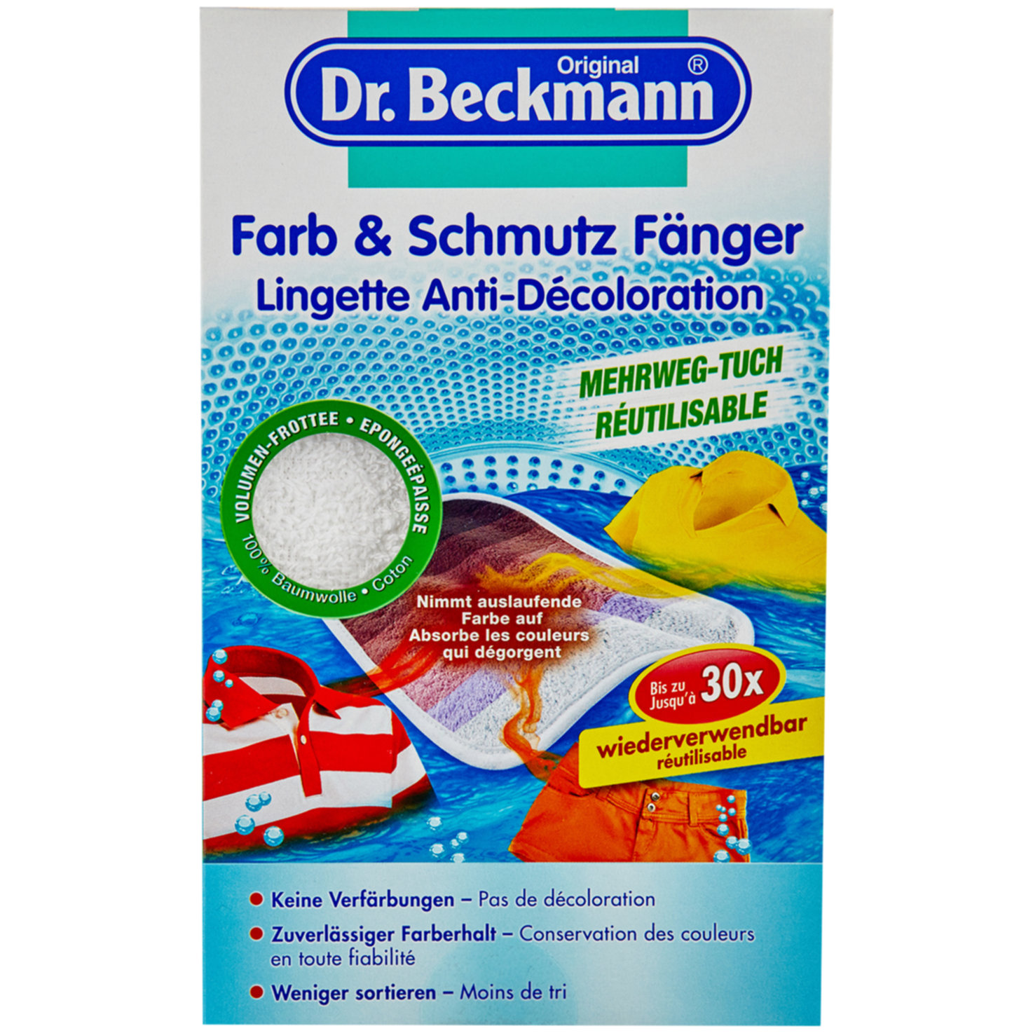 Dr. Beckmann Farb-Stop Tuch Maxi