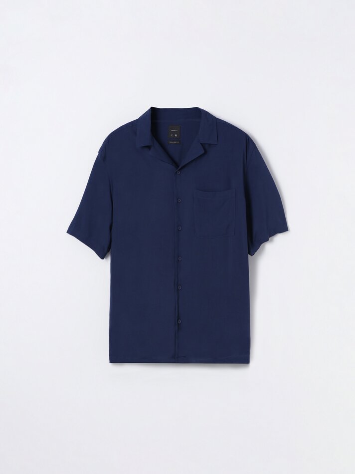 Camisa Resort - Azul Escuro