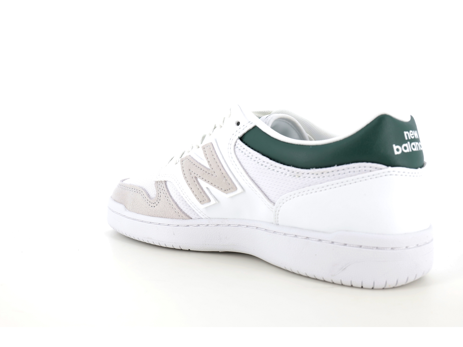 New balance a-BB480LKD Matières combinées Blanc Vert