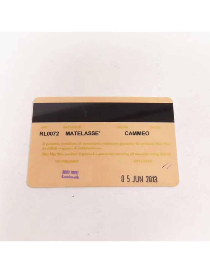 Miu Miu leather wallet