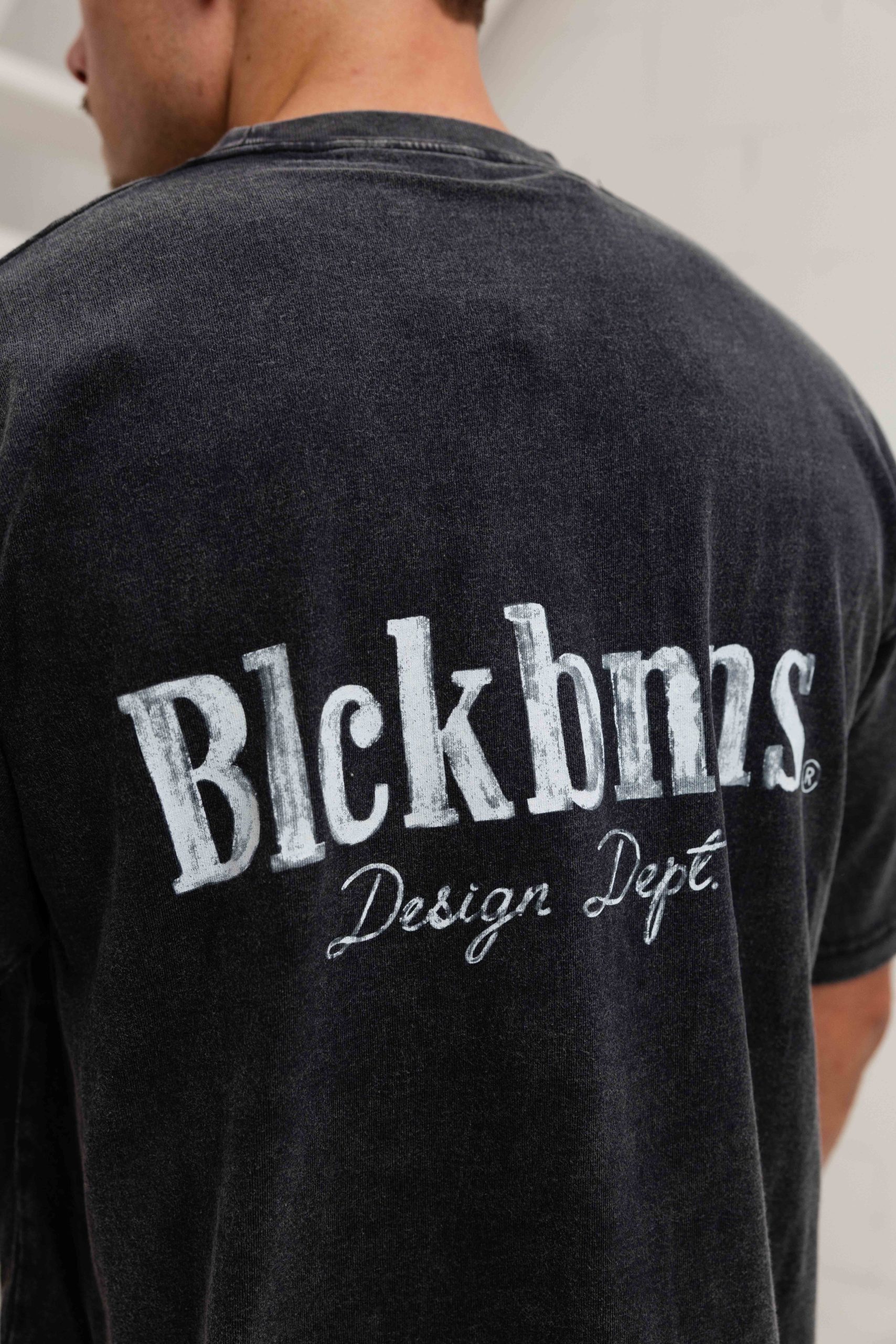 Black Bananas Brush T-Shirt Heren Zwart