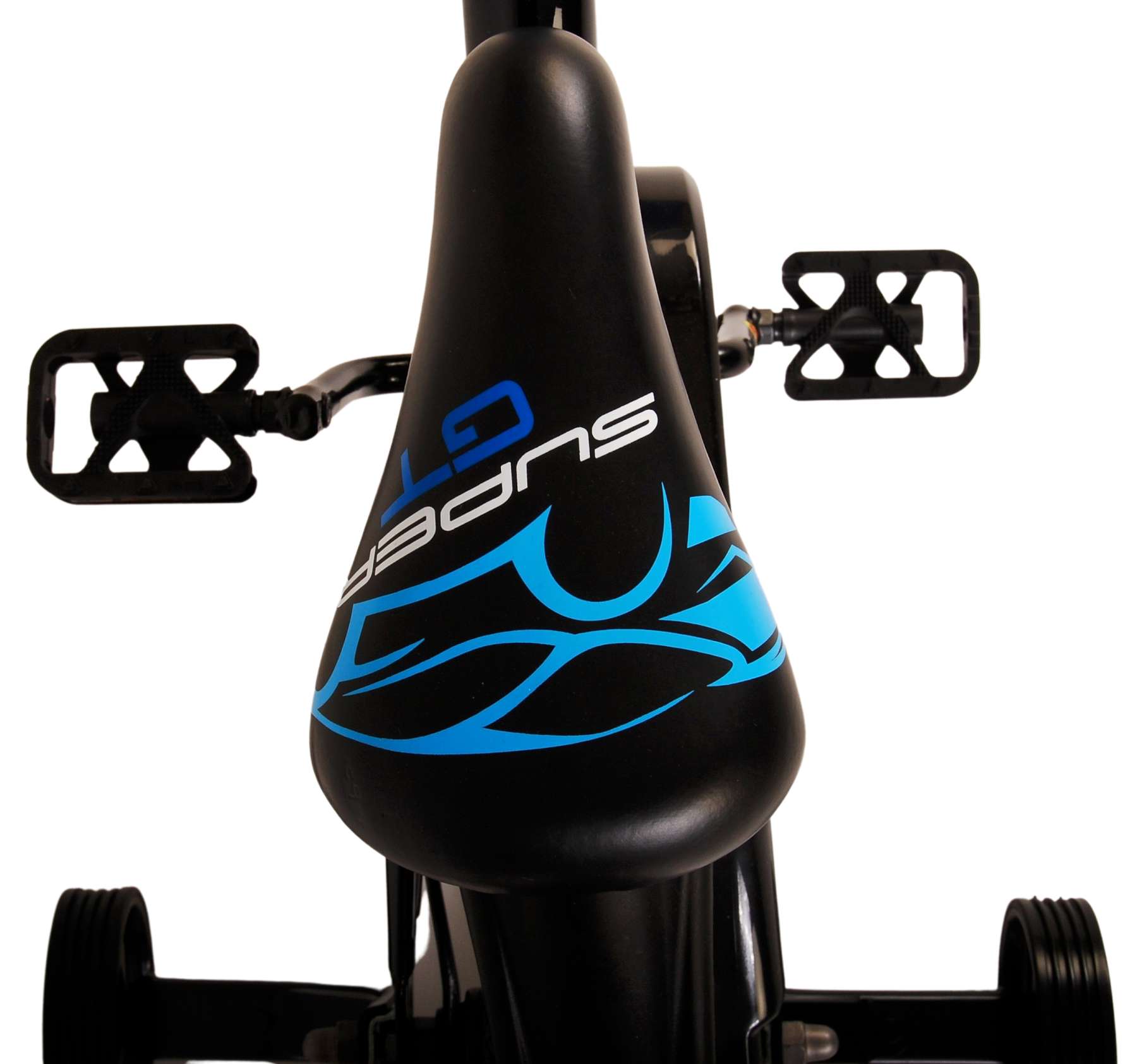 TPFSports Super GT Kinderfahrrad - Jungen - 14 Zoll - Rücktritt + Handbremse - Blau