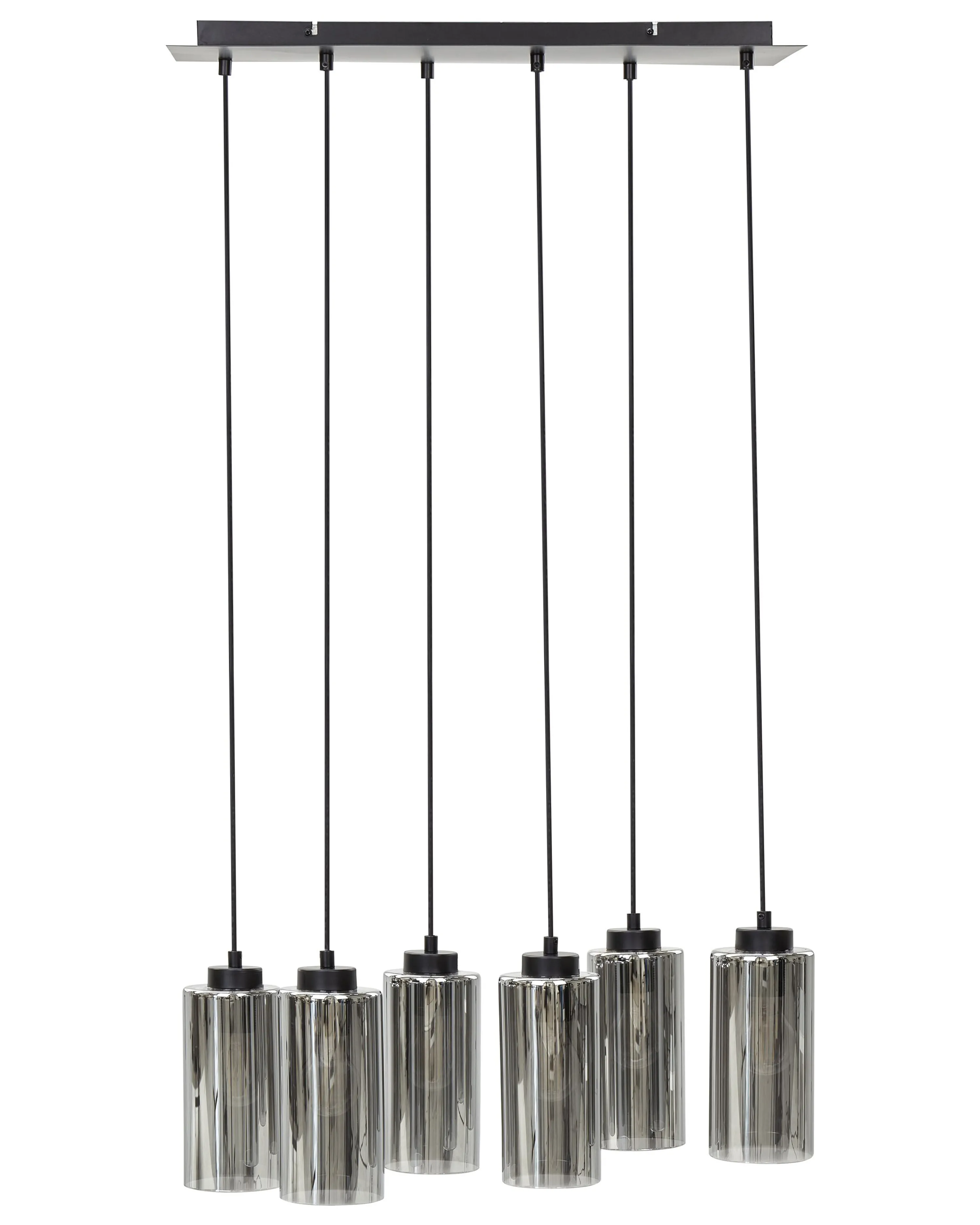 Hanglamp PURIRI Glas Grijs
