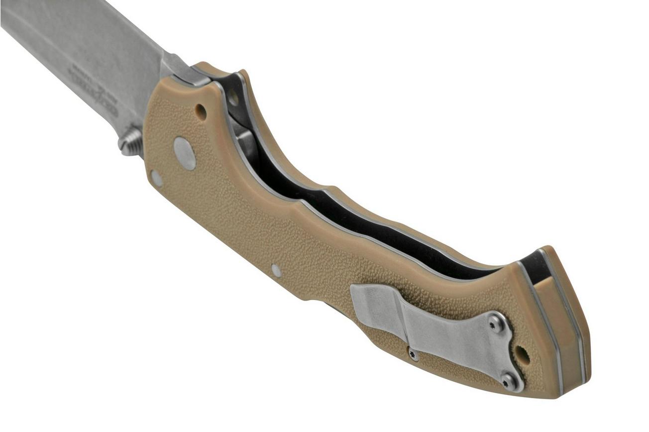 Cold Steel 4 Max Scout 62RQDTSW Desert Tan zakmes, Andrew Demko design