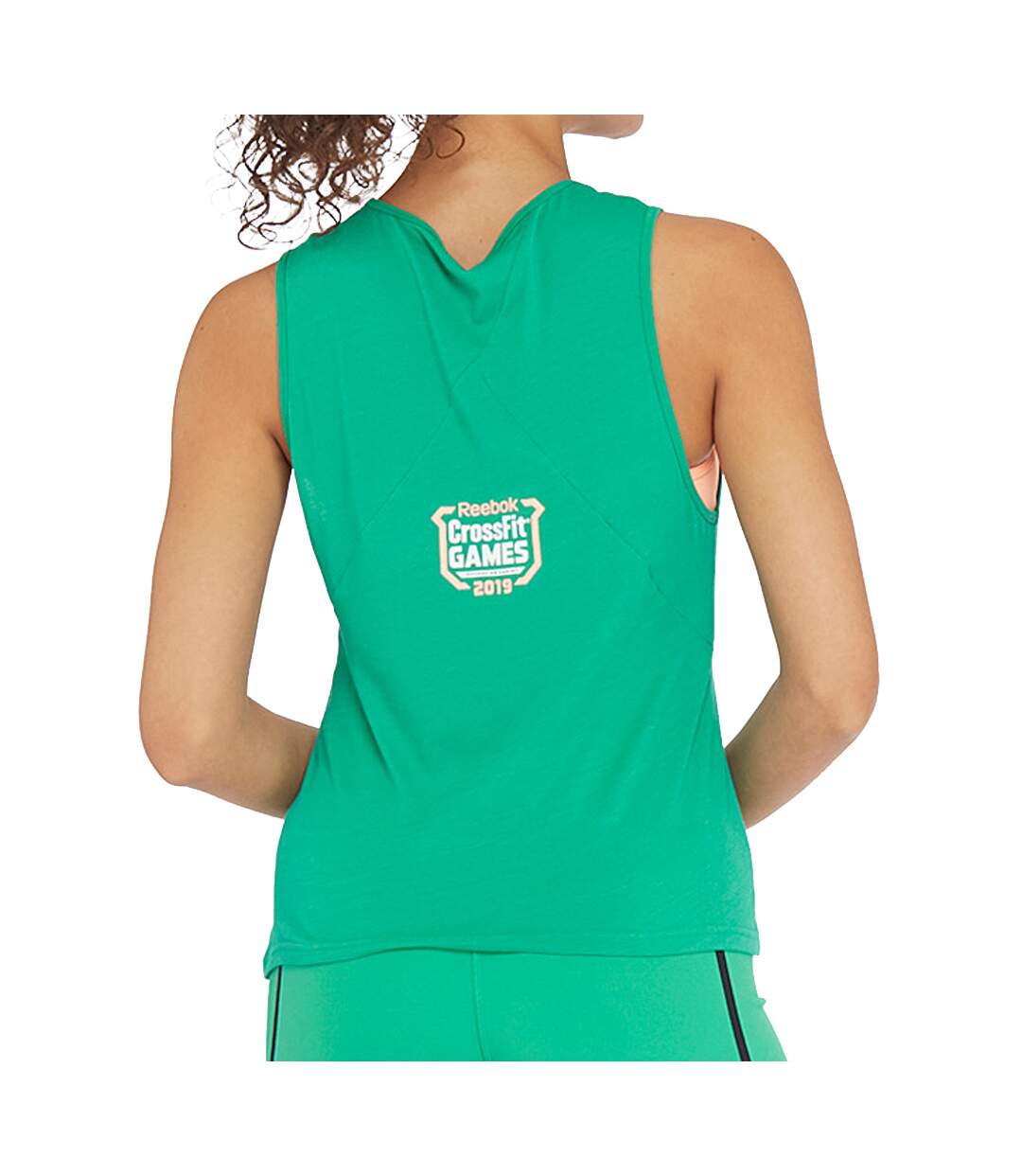 Débardeur Vert Femme Reebok Crossfit Games 2019