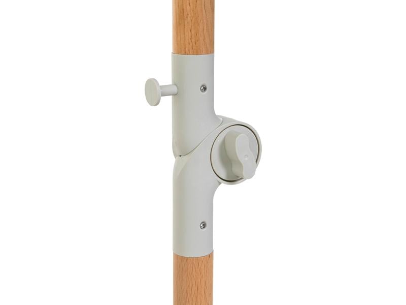 KOOR Sonnenschirm Boho Rosa, 180 cm Strandschirm mit Lichtschutzfaktor 50