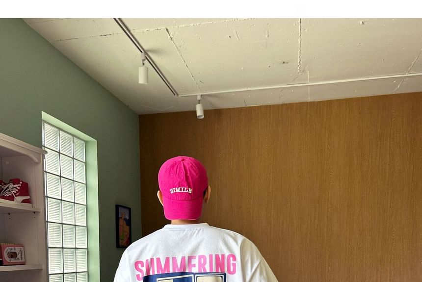 SeoulPop - T-shirt met korte mouwen en dierenprint en losse pasvorm
