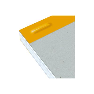 Oxford - Bloc notes - A4 + - 160 pages - grands carreaux - perforé - orange