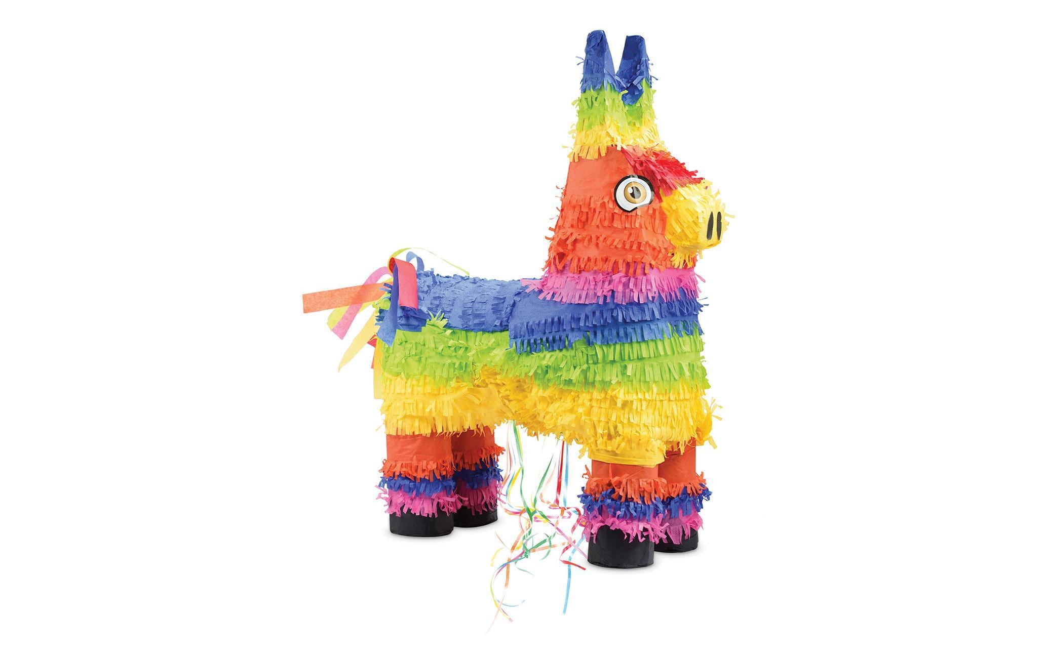 Pinata Tiere, Mehrfarbig/GoldBunte Piñata für Kinder