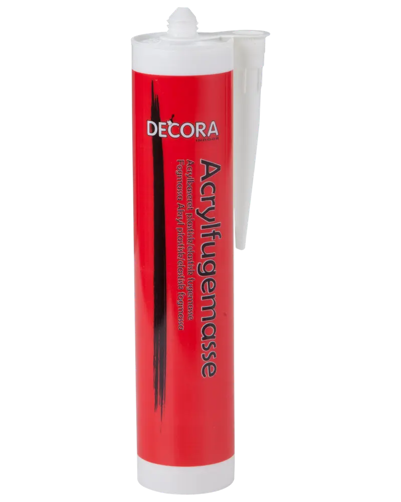 Decora Acrylfuge 300 ml 3-pak - hvid