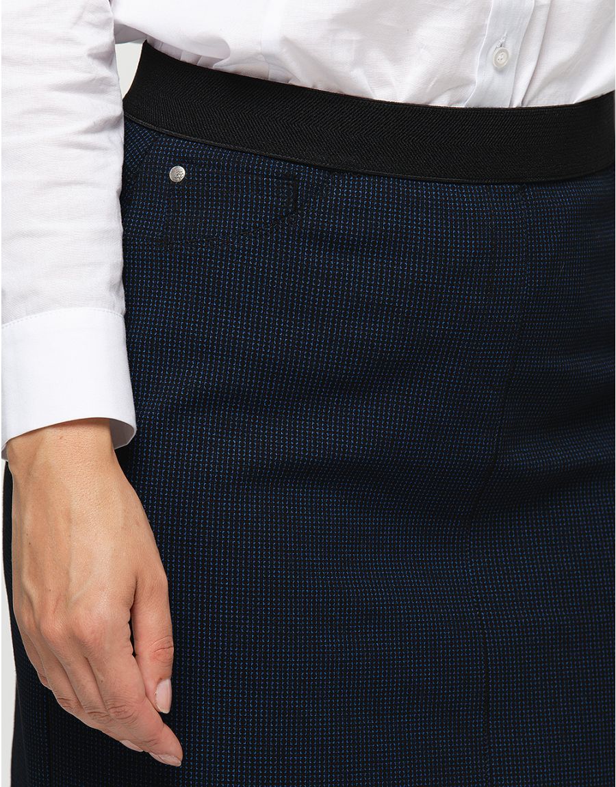 Jupe chic noir bleu