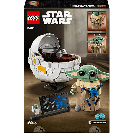 LEGO Star Wars: The Mandalorian Grogu med svævevogn 75403