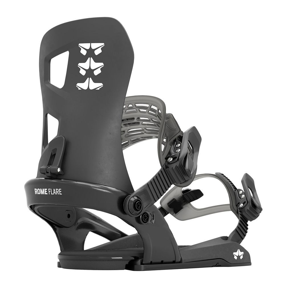 Rome FLARE - Fixations snowboard Femme black