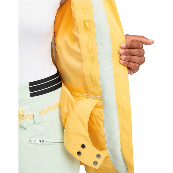 Veste de ski ROXY HIGHRIDGE HOODIE SNJT SUNSET GOLD