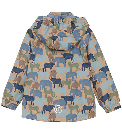 Minymo Sommerjacke - China Blue m. Print