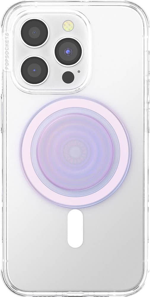 Popsockets PopGrip til MagSafe telefonholder (opalescent gennemsigtig)