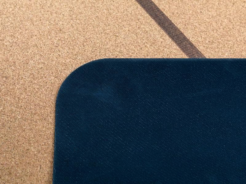 KOOR Yogamatte Kork Pro 183 x 61 x 0.6 cm Nachhaltige und langlebige Trainingsmatte