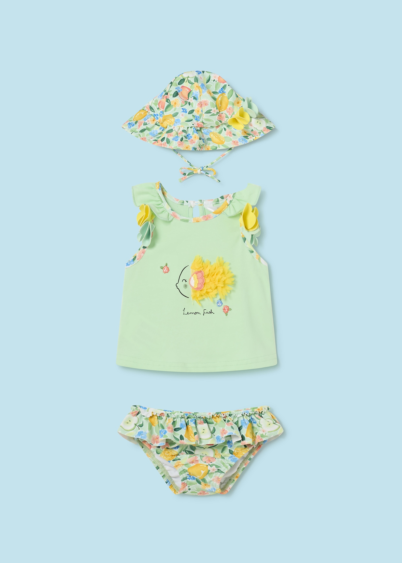 Conjunto de banho para recém-nascido Nectar com 3 peças