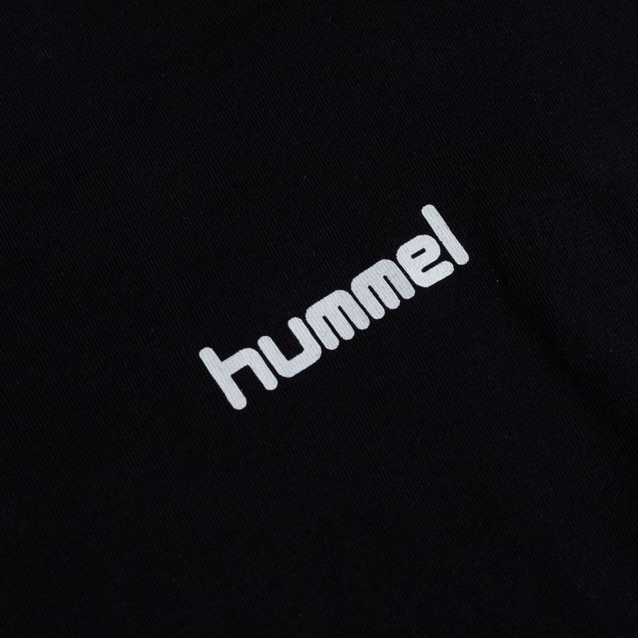 Hummel T-Shirt Go Cotton - Noir/Blanc Enfant