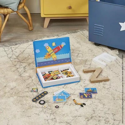 Janod Magneti'Book Racers Magnetsett 50 Stk