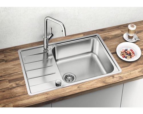 Blanco LEMIS XL 6 S-IF Compact spoelbak 780 x 500 mm roestvrij staal geborsteld 525110