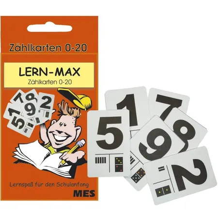 MES Zählkarten 0-20