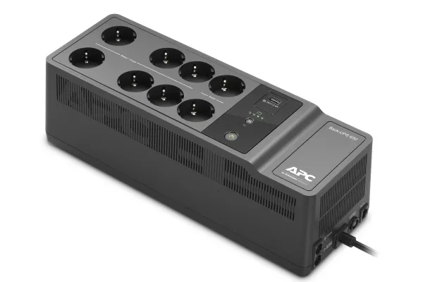 APC Back-UPS BE850G2-GR - UPS - AC 230 V - 520 Watt - 850 VA - output-stikforbindelser: 8 - sort