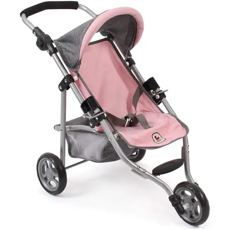 Bayer Chic Jogging-Buggy LOLA Melange grau-rosa