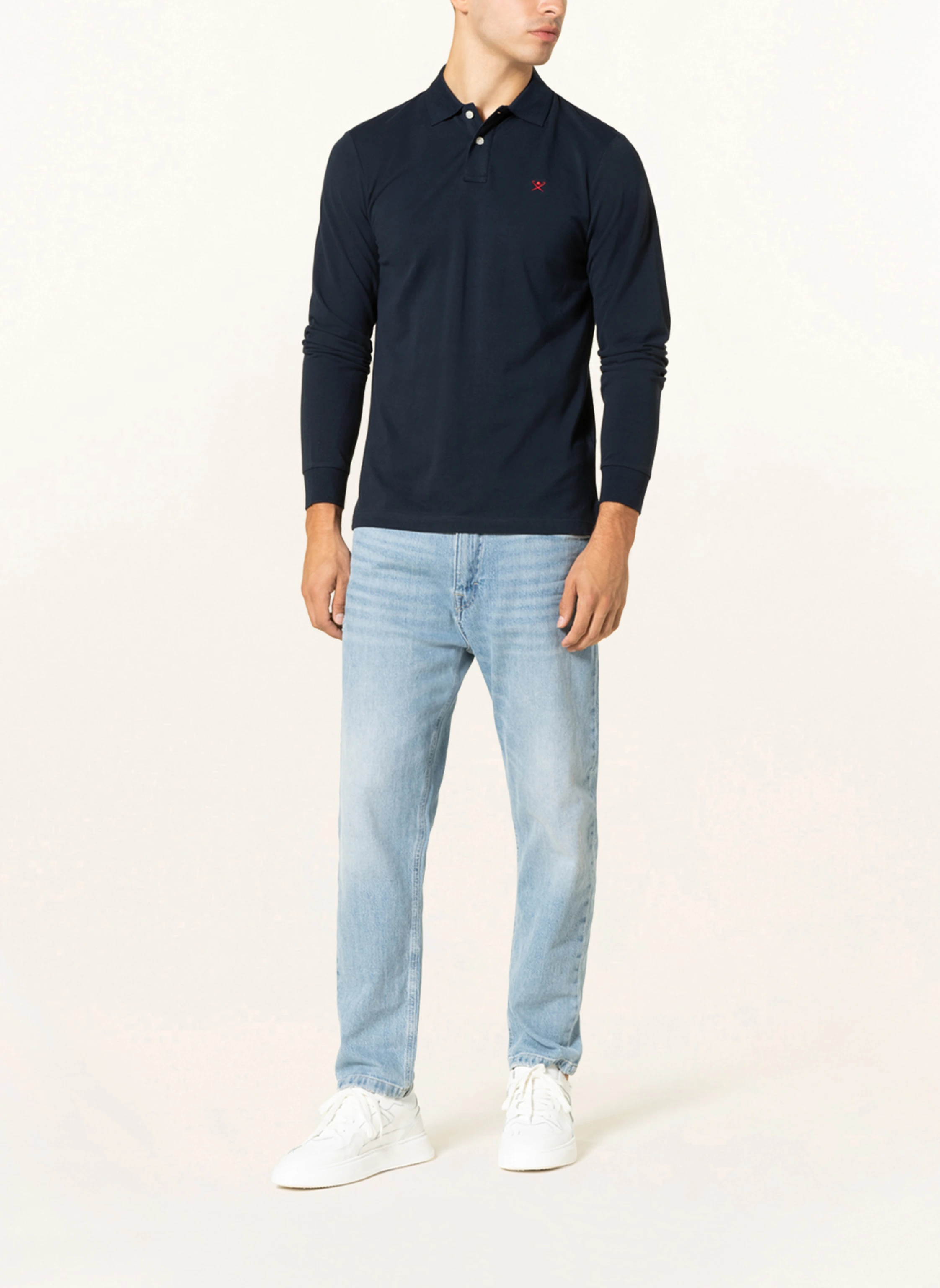 HACKETT LONDON Piqué-Poloshirt Slim Fit