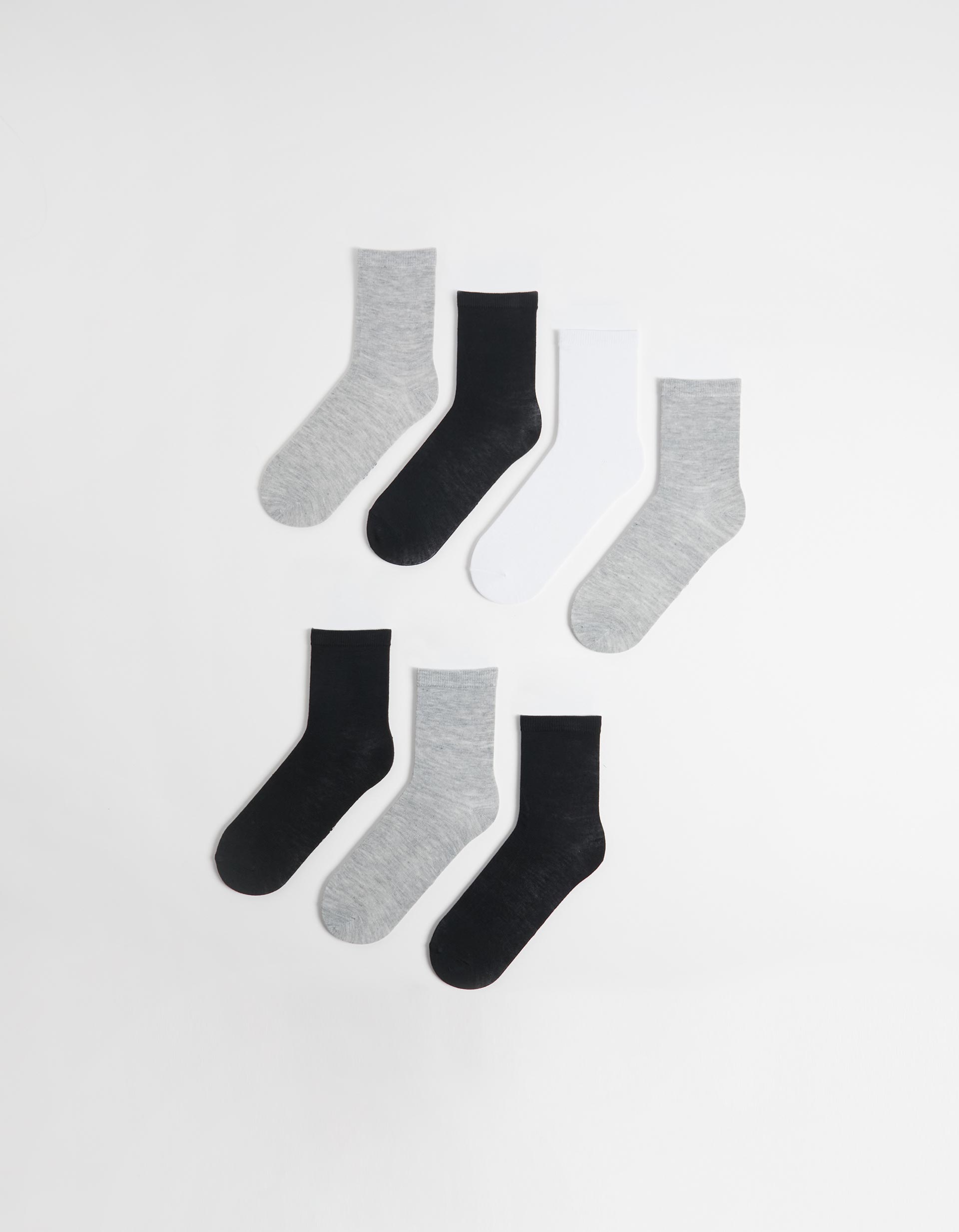 Pack 7 Pares de Meias, Mulher, Multicor