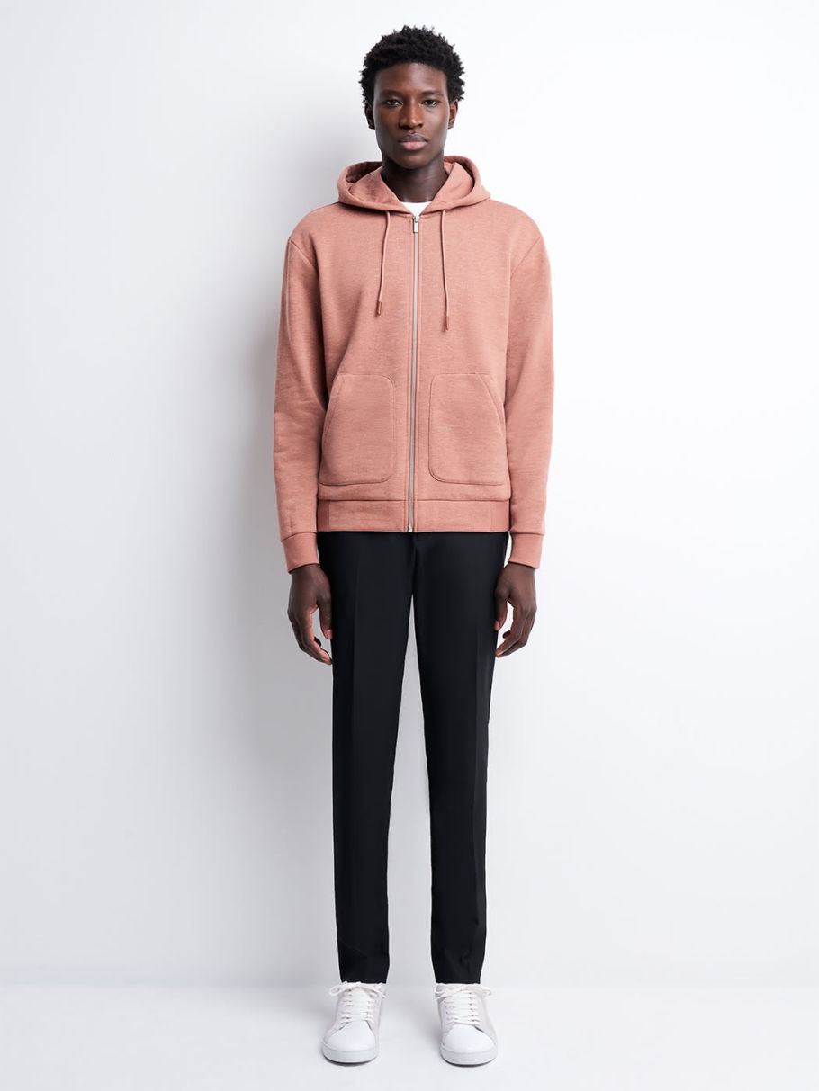 Veste légère à capuche uni